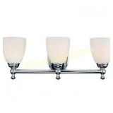 *Hampton Bay 3-Light Vanity Light Glass