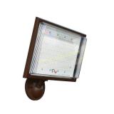 Defiant 1-Light Integrated LED Outdoor Bronze