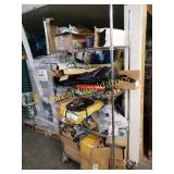 *Contents of rolling rack. Stuff that has