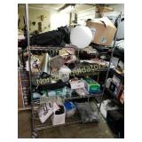 *Contents of rolling rack. Stuff that has