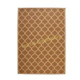 New Hampton Bay Trellis Tan Natural Sisal Flat