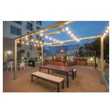 Hampton Bay 12-Light 24 ft. Black Commercial