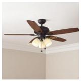 Hampton Bay Rockport 52 in. LED Oil Rubbed Bronze