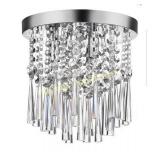 Home Decorators Collection 10 in. 3-Light Chrome
