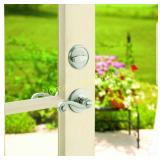 Kwikset Lido Satin Nickel Exterior Entry Door