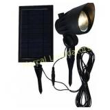 Hampton Bay Black Solar LED Outdoor