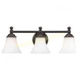 Hampton Bay Crawley 3-Light Oil-Rubbed Bronze