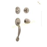 Kwikset Dakota Satin Nickel Single Cylinder Door