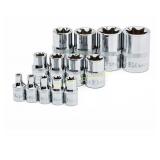 Husky 1/4, 3/8, 1/2 in. E-Torx Socket Set open