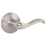 Defiant Naples Satin Nickel Keyed Entry Door