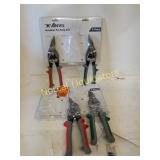 ANVIL Aviation Snips left and right cuts appear