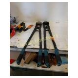 ** 2 ANVIL 24 in. Anvil Bolt Cutters **damaged