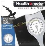 Health o meter Full View Dial Bath Scale 4.9"