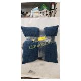 2 Mainstays 18"x18" throw pillows.  Appears new
