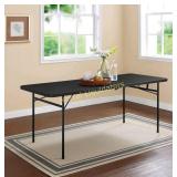 Mainstays 6 Foot Bi-Fold Plastic Folding Table,