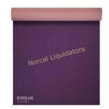 Evolve Reversible Yoga Mat, Berry, 5mm. Like new