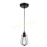 *SYLVANIA Lowell Cage Pendant Light, LED,