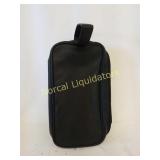 Mens travel toiletry bag double zipper pocket