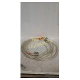 Lot of 2 Reflective Vinyl-Covered Tie-Out for