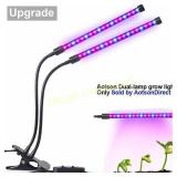 Dual Head 18W Dimming timer clip led grow light