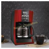 Mr. Coffee Advanced Brew 12 Cup Programmable Red