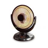 Mainstays Infrared Oscillating Dish Heater, Black