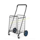 Mainstays Adjustable Rolling Shopping Cart