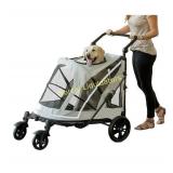 Amzn price $185 Pet Gear NO-Zip Stroller, Push