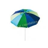 Mainstays 7.5ft Beach Umbrella. Comes with bag