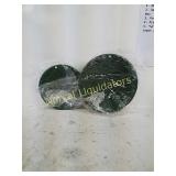 LOT OF 2 NEW GOLD PANS. 
10 IN AND 8 IN. DOUBLE