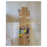 Wood extension barrier 60-100cm preowned light