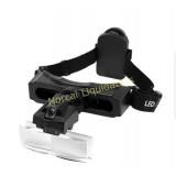SE Illuminated Multi-Power Head Magnifier and