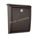 Bordeaux Locking Wall Mounted Mailbox