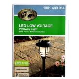 2 Hampton Bay Low-Voltage Led Black Mission