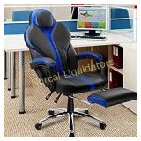 189.00 LANGRIA Blue Gaming Chair Office Chair