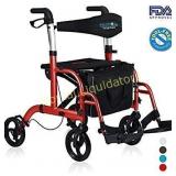 Health Line 2 in 1 Rollator-Transport Chair