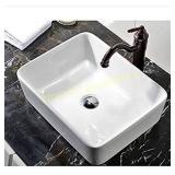 VCCUCINE Rectangle Above Counter Porcelain