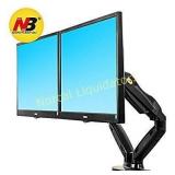 NB North Bayou Dual Monitor Desk Mount Stand Full