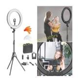Ring Light Kit:18" 48cm Outer 55W 5500K Dimmable