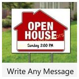 Open House Signs for Real Estate (5 Pack) – PRO