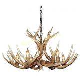 239.00 EFFORTINC Antlers vintage Style resin 6