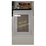 Eco Home Design 26"x20" wood frame. Hangs