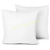 Throw Pillow Insert,Edow set of 2 Hypoallergenic
