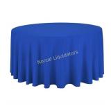 Craft & Party Polyester Tablecloth 120" Round