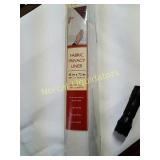 MODERN CLASSICS FABRIC PRIVACY LINER 35 IN X 72