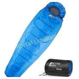 Active Era Mummy Sleeping Bag with Compression