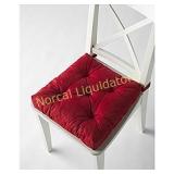 Ikeas MALINDA Chair cushion (4, Red). Appears new