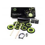 Portable Electronic Roll-Up Drum Kit Foldable