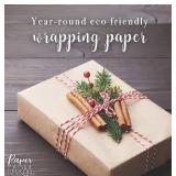 Eco Kraft Wrapping Paper Roll (Jumbo Roll) |