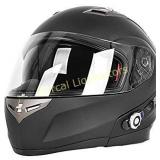 Retail $189 Motorcycle Bluetooth Helmet,